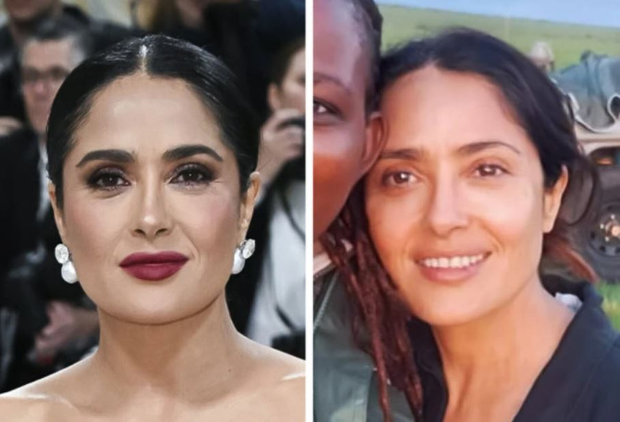 Nữ diễn viên, nhà sản xuất phim Salma Hayek. Nữ diễn viên, nhà sản xuất phim Salma Hayek.