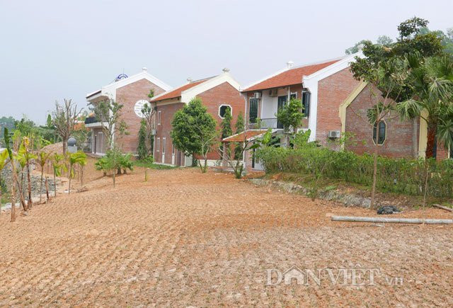 Cận cảnh khu nghỉ dưỡng có hàng chục biệt thự không phép ở Ba Vì hình ảnh 9 cạn cảnh khu nghỉ dũong co hang chuc biet thu khong phep ỏ ba vì hinh anh 9