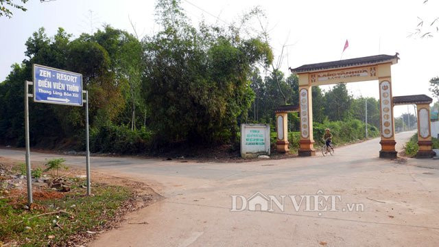 Cận cảnh khu nghỉ dưỡng có hàng chục biệt thự không phép ở Ba Vì hình ảnh 1 cạn cảnh khu nghỉ dũong co hang chuc biet thu khong phep ỏ ba vì hinh anh 1