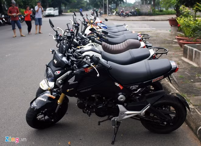 Dàn Honda MSX độ đồ chơi ấn tượng của biker Sài Gòn