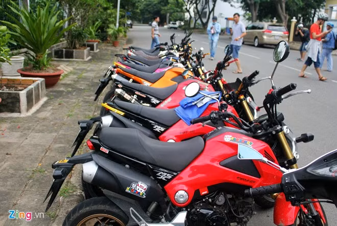 Dàn Honda MSX độ đồ chơi ấn tượng của biker Sài Gòn