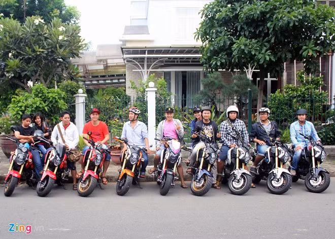 Dàn Honda MSX độ đồ chơi ấn tượng của biker Sài Gòn