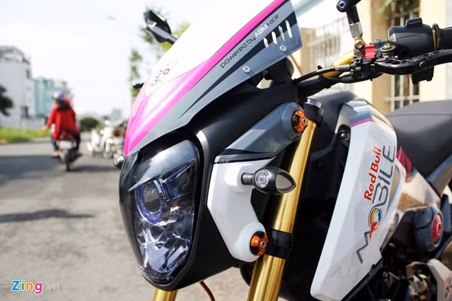 Dàn Honda MSX độ đồ chơi ấn tượng của biker Sài Gòn