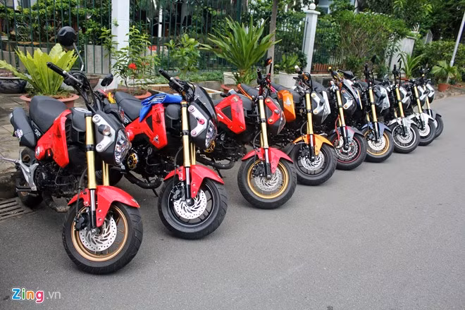 Dàn Honda MSX độ đồ chơi ấn tượng của biker Sài Gòn