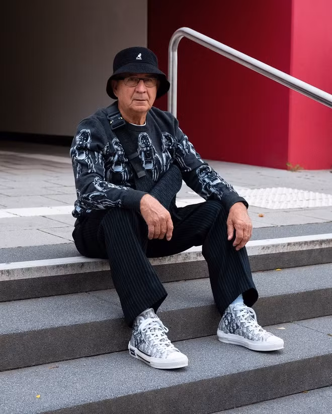 Cu ong so huu toan giay hiem, an mac dep khong kem gioi tre hinh anh 11 71598897_933354860382148_2469742427127301460_n.jpg