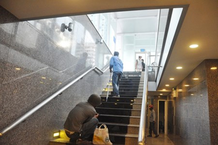 Pho di bo hien dai nhat Viet Nam truoc gio mo cua