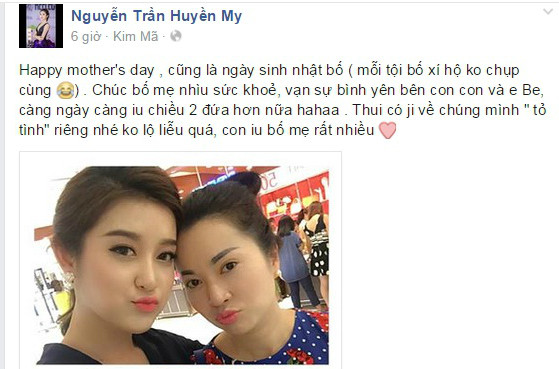 Jennifer Phạm, Hà Hồ “tỏ tình” với người quan trọng nhất đời ảnh 6 Jennifer Phạm, Hà Hồ “tỏ tình” với người quan trọng nhất đời ảnh 6