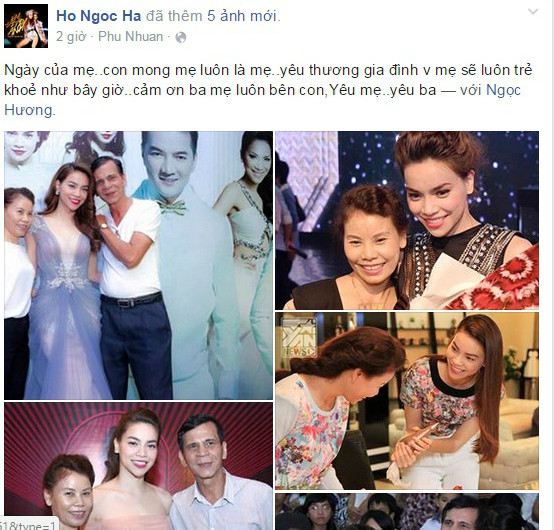 Jennifer Phạm, Hà Hồ “tỏ tình” với người quan trọng nhất đời ảnh 2 Jennifer Phạm, Hà Hồ “tỏ tình” với người quan trọng nhất đời ảnh 2