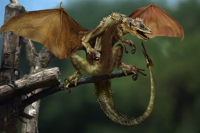 Loài thằn lằn bay có thể là hậu duệ của loài rồng cổ đại