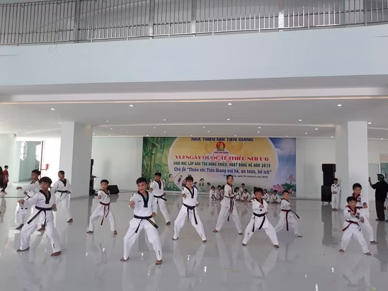 Các hoạt động sinh hoạt hè tổ chức tại Nhà thiếu nhi