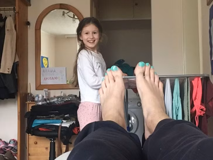 Tôi có một cô con gái, vì vậy tôi luôn xinh đẹp!