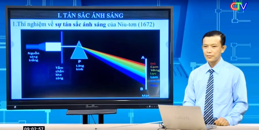 Chương trình dạy học trên truyền hình do Sở GD&ĐT tỉnh Cà Mau triển khai. 