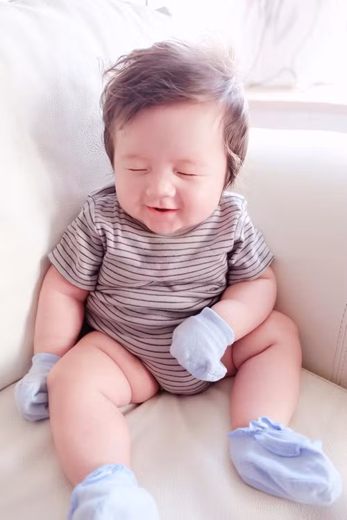 "Đứng hình" vì Alfie Túc Mạch siêu dễ thương nhà Elly Trần ảnh 4