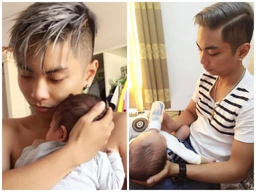 Top 5 ‘ông bố bỉm sữa’ của showbiz khiến fan mê mẩn - Ảnh 5 Top 5 ‘ông bố bỉm sữa’ của showbiz khiến fan mê mẩn - Ảnh 5