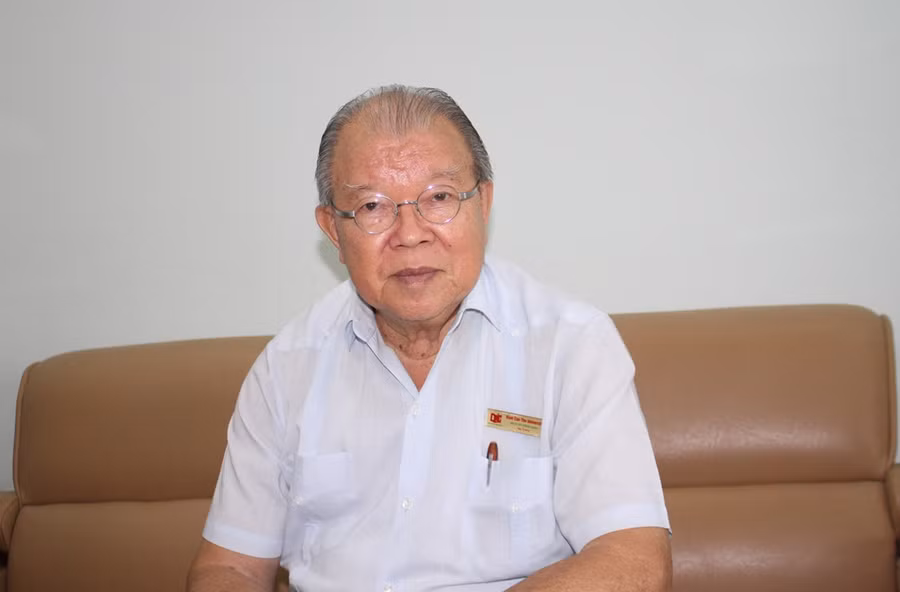 Giáo sư Võ Tòng Xuân. Ảnh: Quốc Ngữ.