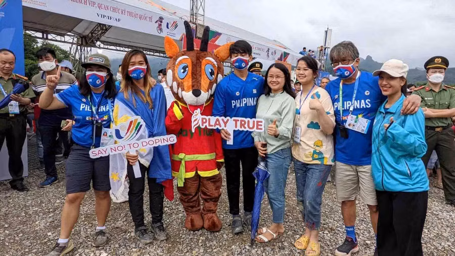 Tuyên truyền chống doping tại SEA Games 31. 