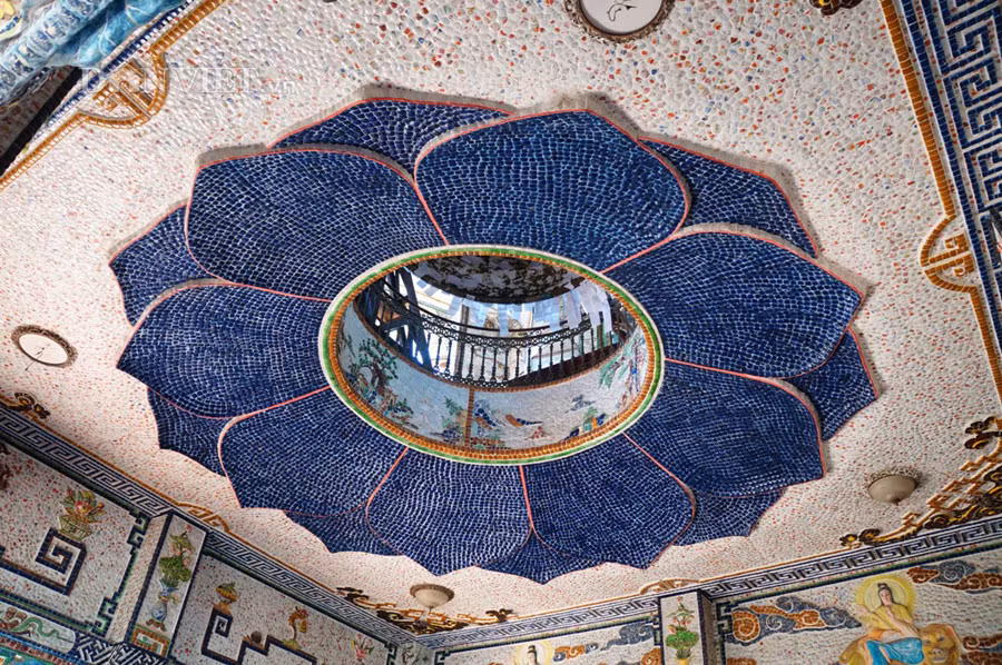 Ngoi chua co kien truc la va doc dao bac nhat Viet Nam