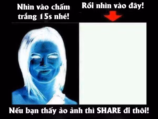 Ảo ảnh cô gái bí ẩn khiến bạn lạnh sống lưng sau 15 giây