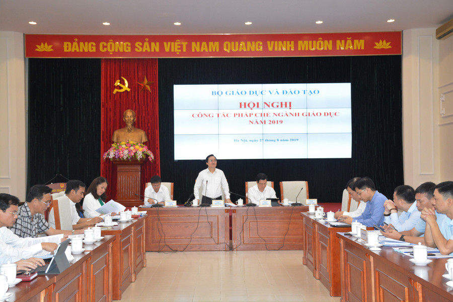 Hội nghị công tác pháp chế ngành Giáo dục Hội nghị công tác pháp chế ngành Giáo dục