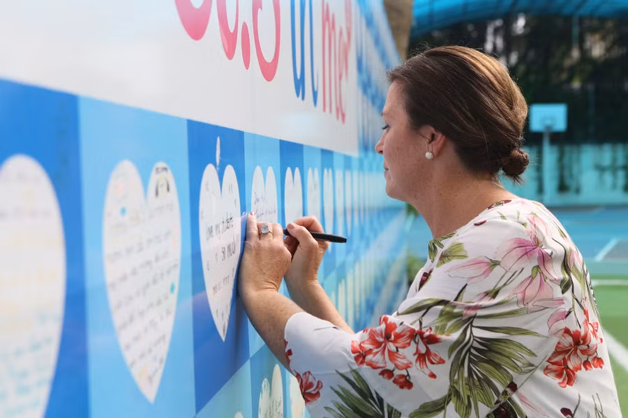 Phu nhân Thủ tướng chia sẻ cảm nhận về nhà trường