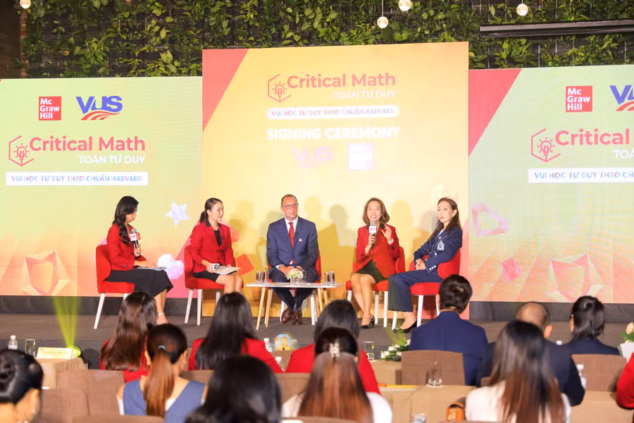 Ra mắt chương trình Toán tư duy cho trẻ theo khung năng lực Mỹ