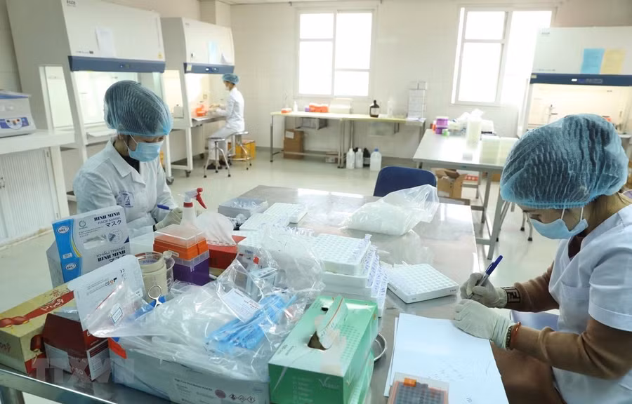 Sinh phẩm xét nghiệm nên được một đơn vị của Bộ y tế tổ chức đấu thầu mua sắm. Ảnh minh họa từ TTXVN