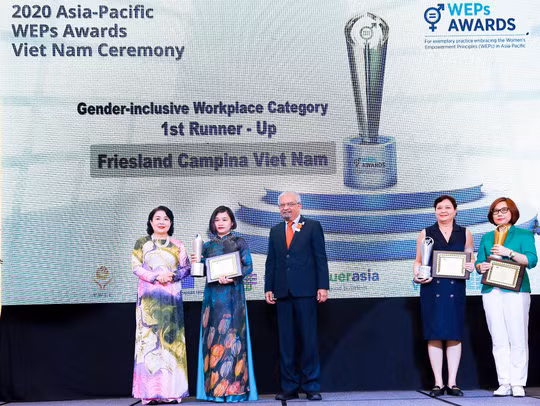 FrieslandCampina Việt Nam nhận giải thưởng trao quyền cho phụ nữ khu vực châu Á - Thái Bình Dương - Ảnh 2.