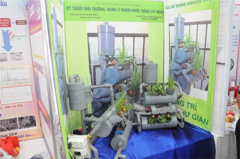 Công trình nghiên cứu của học sinh tại Cuộc thi KHKT cấp TP. Công trình nghiên cứu của học sinh tại Cuộc thi KHKT cấp TP.