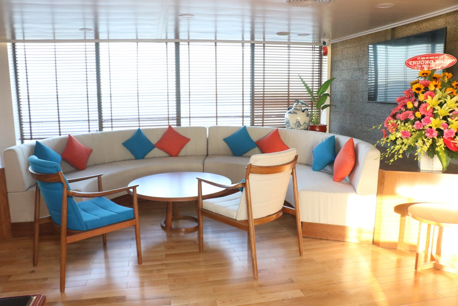 Du thuyền Victoria Mekong với nội thất hiện đại