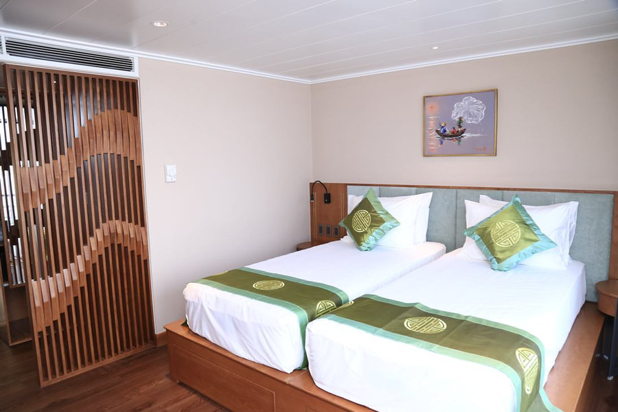 Tất cả phòng nghỉ đều được thiết kế theo phong cách đương đại và cá tính.