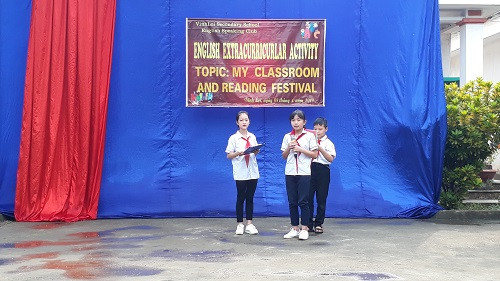 Tự tin thể hiện kỹ năng nói tiếng Anh trước toàn trường