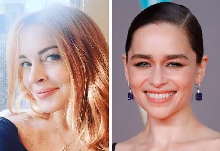 Lindsay Lohan và Emilia Clarke - 34 tuổi.