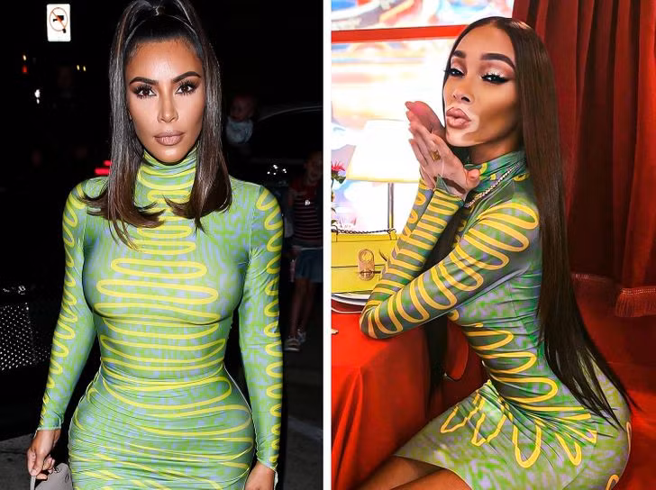Kim Kardashian vs Winnie Harlow