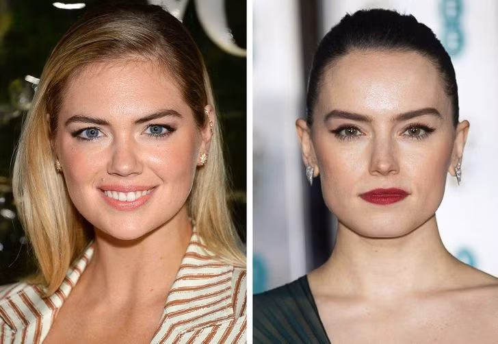 Kate Upton và Daisy Ridley - 28 tuổi.