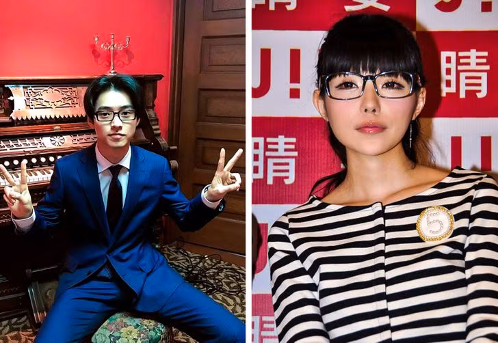 Một số người ở Nhật đeo kính chỉ đơn thuần như một phụ kiện.