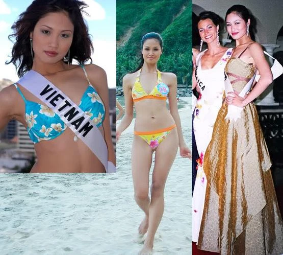 7 lần nhan sắc Việt diện bikini đi thi Miss Universe