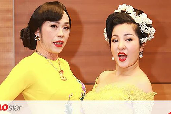 Hoài Linh giả gái, xinh đẹp chẳng thua kém Thúy Nga