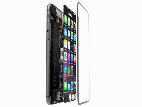 Hình ảnh cho thấy chiếc iPhone 7 với thiết kế màn hình siêu mỏng. Hình ảnh cho thấy chiếc iPhone 7 với thiết kế màn hình siêu mỏng.
