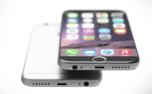 Dựng hình chiếc iPhone 7 với thiết kế cạnh dưới trang bị cổng Lightning, jack cắm tai nghe. Dựng hình chiếc iPhone 7 với thiết kế cạnh dưới trang bị cổng Lightning, jack cắm tai nghe.