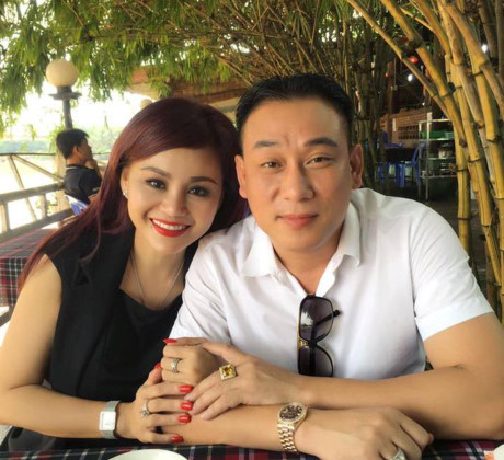 Dien vien hai Le Giang hanh phuc ben ban trai doanh nhan - Anh 1