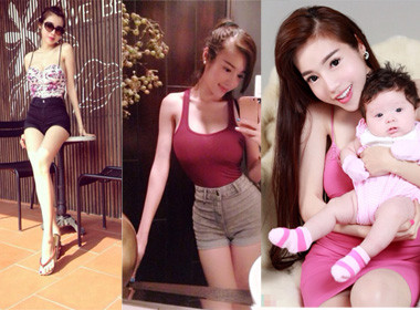 Những sao Việt eo thon ngỡ ngàng nhất sau sinh ảnh 14 Những sao Việt eo thon ngỡ ngàng nhất sau sinh