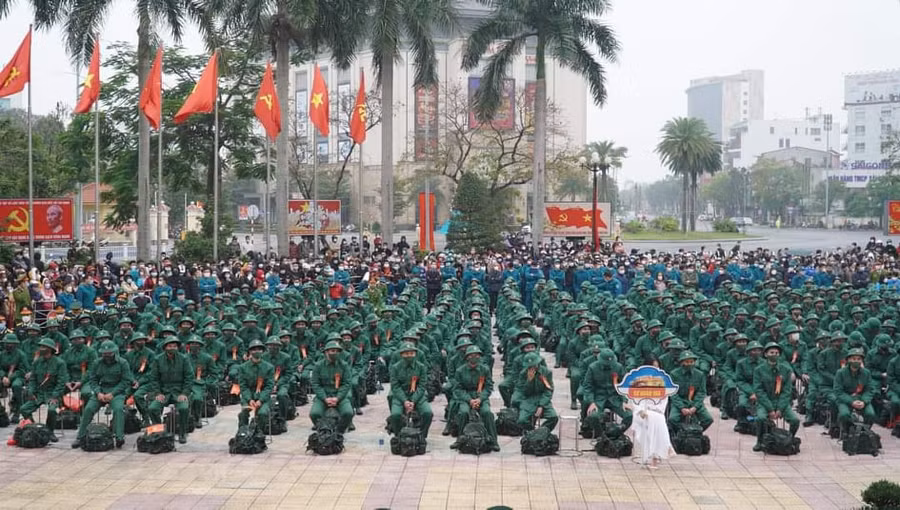 Toàn cảnh buổi lễ.