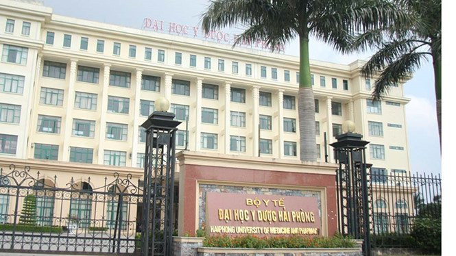 Trường Đại học Y Dược Hải Phòng nơi xảy ra sự việc