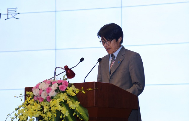 ông Koichi Kasatori phát biểu tại Hội nghị