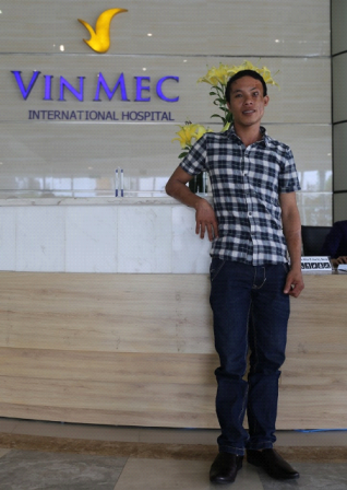 Lần đầu tiên có thể đi giày, bước chân vững chãi, anh Đức tự tin bắt đầu nghĩ đến những dự định mới trong cuôc sống.