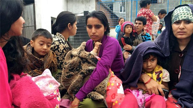 Động đất 7,9 độ Richter, 150 người chết ở Nepal