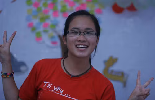 Nguyễn Thị Mai, sinh viên khoa Y tế công cộng, ĐH Y Hà Nội.