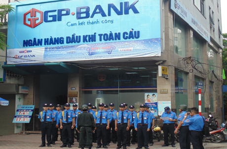 Một văn phòng giao dịch của GP Bank.