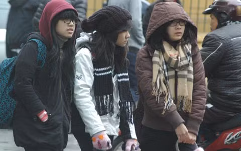 Thái Bình: Dưới 7 độ C, học sinh THPT cũng được nghỉ học