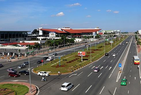 Mặt trước sân bay Nội Bài. Ảnh: Xuân Hoa. cuc-hang-khong-len-phuong-an-xay-san-bay-noi-bai-thu-hai-1